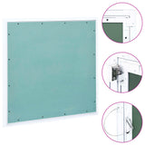 vidaXL Access Panel with Aluminium Frame and Plasterboard 200x200 mm