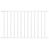 vidaXL Fence Panel powder-coated steel 1.7x0.75 m black