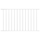 vidaXL Fence Panel powder-coated steel 1.7x0.75 m black
