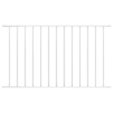 vidaXL Fence Panel powder-coated steel 1.7x0.75 m black