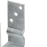 vidaXL Ground Anchors 6 pcs 9x6x15 cm Galvanised Steel Silver-Coloured