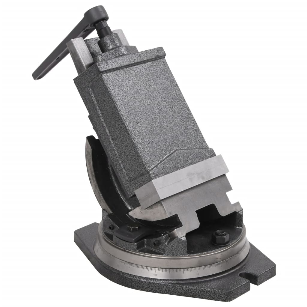 vidaXL 2-Axis Tilting Vice 100 mm