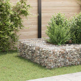 vidaXL Gabion plantenbak verhoogd kubus 30x30x30 cm staaldraad