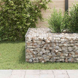 vidaXL Gabion plantenbak verhoogd kubus 30x30x30 cm staaldraad
