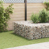 vidaXL Gabion plantenbak verhoogd kubus 30x30x30 cm staaldraad