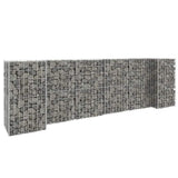 vidaXL Gabion Planter H-shaped 260x40x40 cm Steel Wire