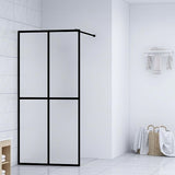 vidaXL Walk-in Shower Screen 80x195 cm Transparent Tempered Glass