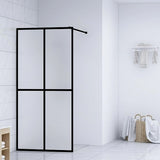 vidaXL Walk-in Shower Screen 80x195 cm Transparent Tempered Glass