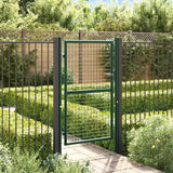 vidaXL Hekpoort acier 100x75 cm vert