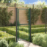 vidaXL Hekpoort acier 100x75 cm vert