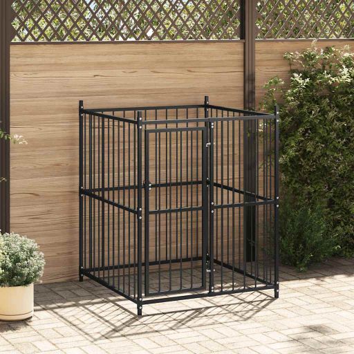 vidaXL Outdoor Dog Kennel 150x150x185 cm