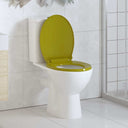 vidaXL Toiletbril soft-close ovaal lichtgrijs