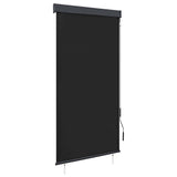 vidaXL Rolgordijn voor buiten 60x250 cm blauw en wit