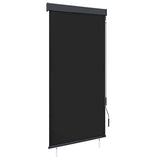 vidaXL Rolgordijn voor buiten 60x250 cm blauw en wit