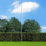 vidaXL Vlaggenmast sectioneel 6,2 m aluminium