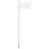 vidaXL Vlaggenmast sectioneel 6,2 m aluminium