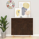 vidaXL Film décoratif autocollant 500x90 cm PVC couleur bois foncé