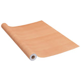 vidaXL Self-Adhesive Furniture Film 500x90 cm PVC Dark Wood Grain
