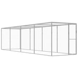 vidaXL Cat Cage 1.5x1.5x1.5 m Galvanized Steel