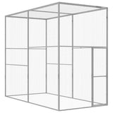 vidaXL Cat Cage 1.5x1.5x1.5 m Galvanized Steel
