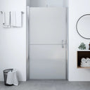 vidaXL Douchedeur 81x195 cm gehard glas