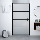 vidaXL Douchedeur 81x195 cm verre dur