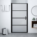 vidaXL Douchedeur 81x195 cm gehard glas