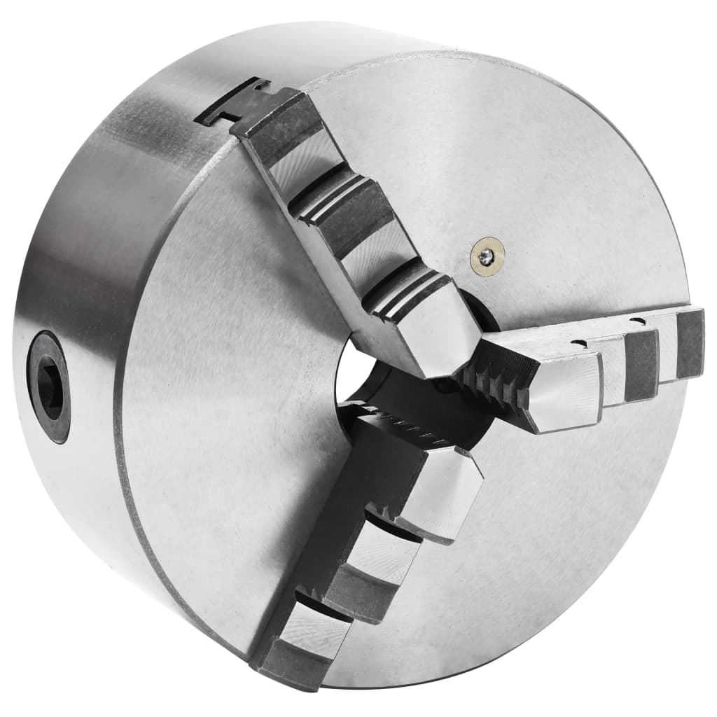 vidaXL 3-Jaw Self-Centering Lathe Chuck 80 mm Steel