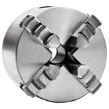 vidaXL 3-Jaw Self-Centering Lathe Chuck 80 mm Steel