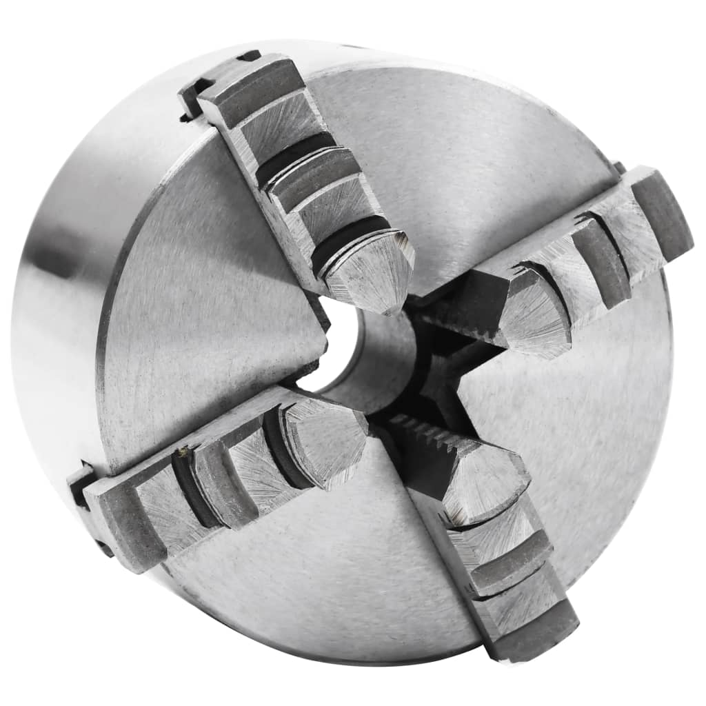 vidaXL 3-Jaw Self-Centering Lathe Chuck 80 mm Steel