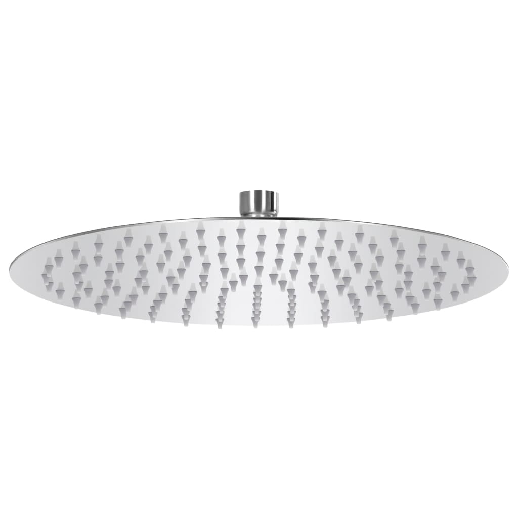 vidaXL Round Rain Shower Head 30 cm Stainless Steel 304