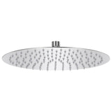 vidaXL Round Rain Shower Head 30 cm Stainless Steel 304