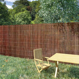 vidaXL Garden Screen 300x100 cm Willow