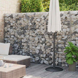 vidaXL Gabion Wall with Lids 60x30x100 cm Galvanised Steel