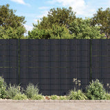 vidaXL Tuinscherm 35x0,19 m PVC groen