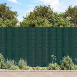 vidaXL Tuinscherm 35x0,19 m PVC groen