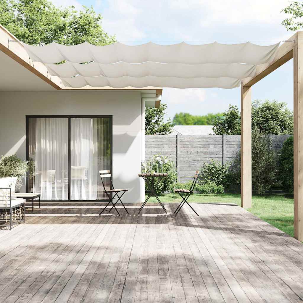 vidaXL Luifel verticaal 60x800 cm oxford stof wit