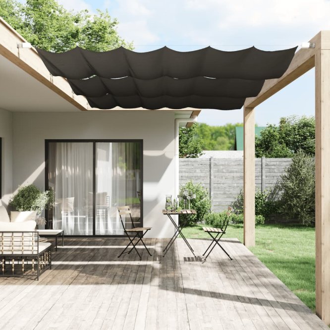 vidaXL Vertical Awning 140x270 cm Oxford fabric white