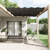 vidaXL Vertical Awning 140x270 cm Oxford fabric white