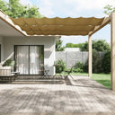 vidaXL Luifel vertical 140x270 cm tissu oxford blanc
