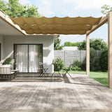 vidaXL Vertical Awning 140x270 cm Oxford fabric white
