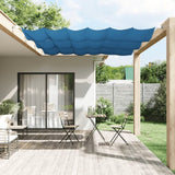 vidaXL Vertical Awning 140x270 cm Oxford fabric white