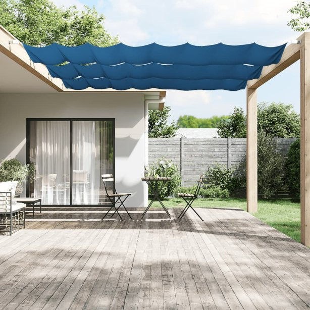 vidaXL Vertical Awning 140x270 cm Oxford fabric white