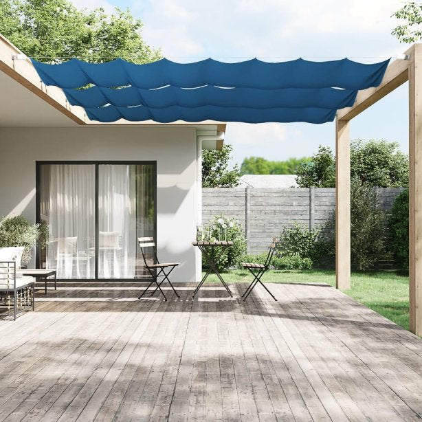 vidaXL Vertical Awning 140x270 cm Oxford fabric white