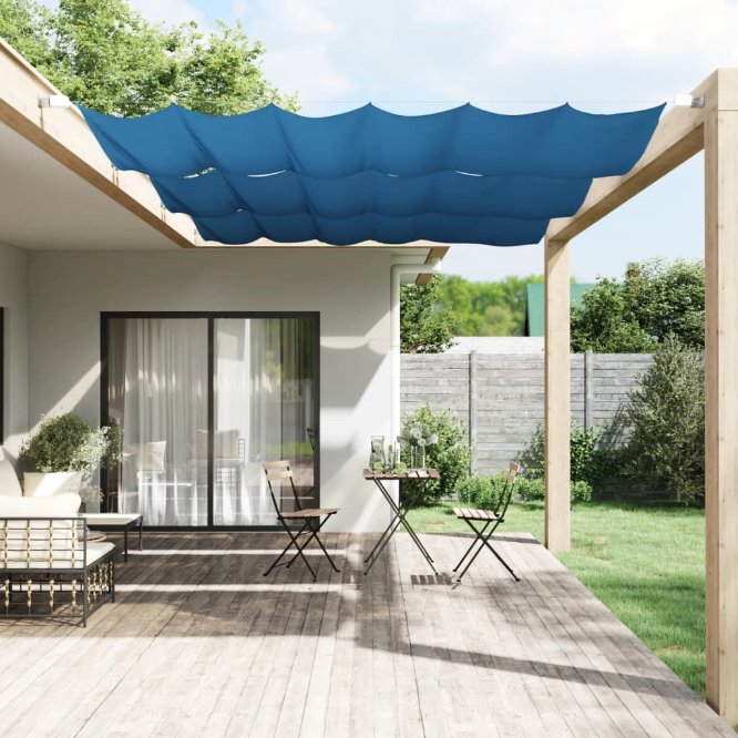 vidaXL Vertical Awning 140x270 cm Oxford fabric white