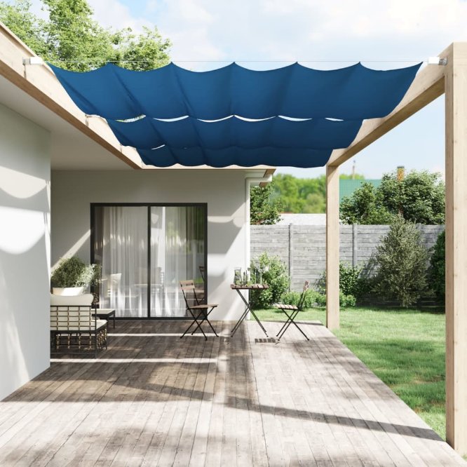 vidaXL Vertical Awning 140x270 cm Oxford fabric white