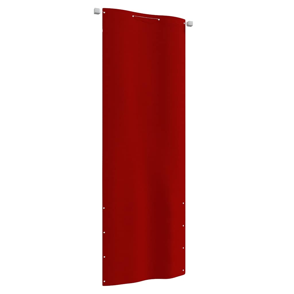 vidaXL Balcony Screen 80x240 cm oxford fabric light green