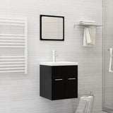 vidaXL Countertop Basin with Tap 42x39x18 cm Ceramic White