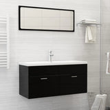 vidaXL Countertop Basin with Tap 42x39x18 cm Ceramic White