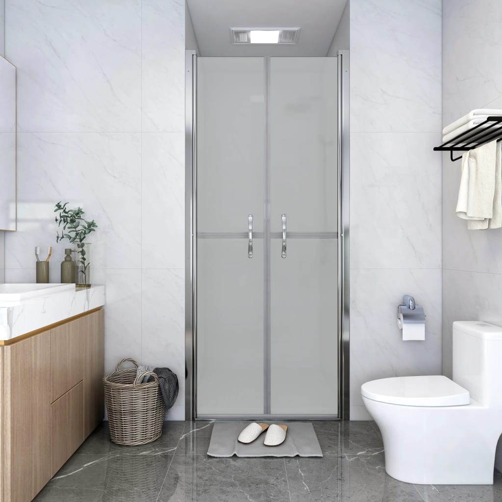 vidaXL Shower Door 71x190 cm ESG Transparent